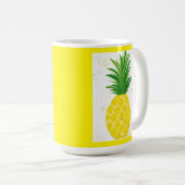 Tropische Ananas Tasse (VorderseiteRechts)