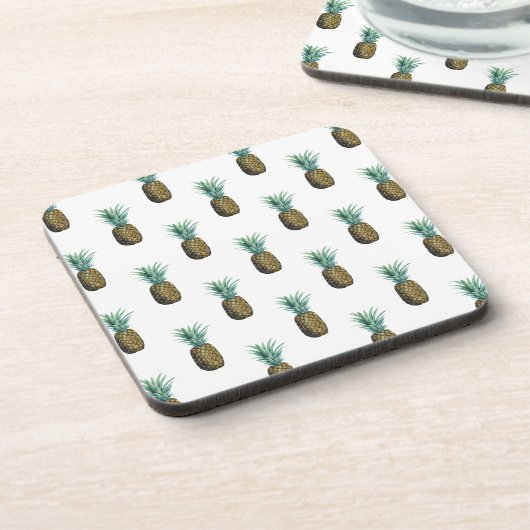 Tropische Ananas Untersetzer (Linke Seite)