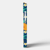 Tropische Ananas Wassermelone Banana Früchte Case-Mate iPhone Hülle (Rückseite / Links)