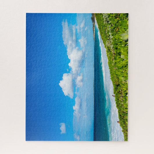 Tropische Ansicht des Atlantiks Puzzle (Vertikal)