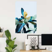 Tropische Art-Dekoration Poster (Heimbüro)