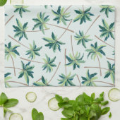 Tropische australische Fuchsschwanz-Palme Handtuch (Gefaltet)