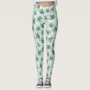 Tropische australische Fuchsschwanz-Palme Leggings