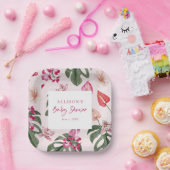 Tropische Babyparty Pappteller (Party)