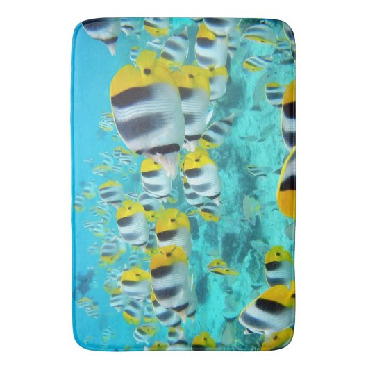 Tropische Badematte (Vorderseite Vertikal)