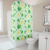 Tropische Badevorhänge: Frisch, lebendig Duschvorhang (Beispiel)