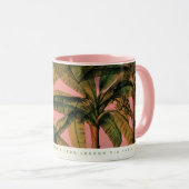 Tropische Bahamas-Tasse Tasse (VorderseiteRechts)