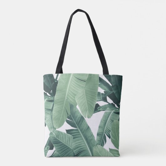 Tropische Bananen-Blätter Dschungel #4b #tropical  Tasche (Rückseite)