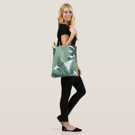 Tropische Bananen-Blätter Dschungel #4b #tropical Tasche (Am Model)