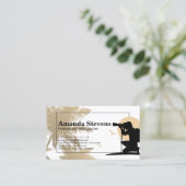 Tropische Bäume | Fotograf, der Fotos nimmt Visitenkarte (Stehend Vorderseite)