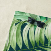 Tropische Baumkunst Strandtuch (Beispiel)