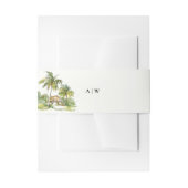 Tropische Bestimmung Einladungsbanderole (Vorderseite Beispiel)