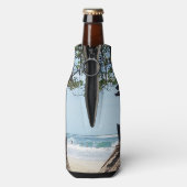 TROPISCHE BIERZEIT! FLASCHENKÜHLER (Flasche Rückseite)