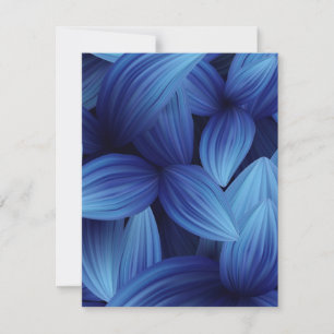 Tropische Blätter 12 Mitteilungskarte