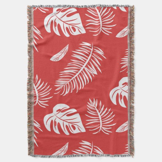 Tropische Blätter 20 Decke (Vorderseite Vertikal)