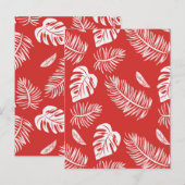 Tropische Blätter 20 Postkarte (Vorne/Hinten)