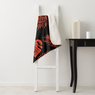 Tropische Blätter 21 Sherpadecke