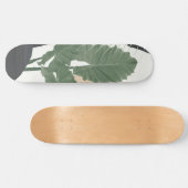 Tropische Blätter Abstrakt Finesse #1 #tropical Skateboard (Horizontal)