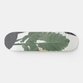 Tropische Blätter Abstrakt Finesse #1 #tropical Skateboard (Horizontal)