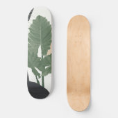 Tropische Blätter Abstrakt Finesse #1 #tropical Skateboard (Vorderseite)