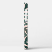 Tropische Blätter: Abstrakte Wasserfarben Kunst Case-Mate iPhone Hülle (Rückseite / Links)