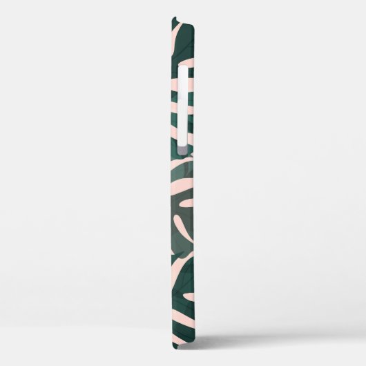 Tropische Blätter: Abstrakte Wasserfarben Kunst Case-Mate iPhone Hülle (Rückseite / Links)