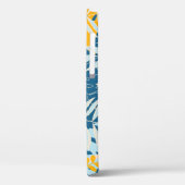 Tropische Blätter: Abstrakter Dschungel Case-Mate iPhone Hülle (Rückseite / Links)