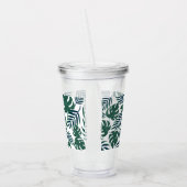 Tropische Blätter Acryltrinkbecher (Links)