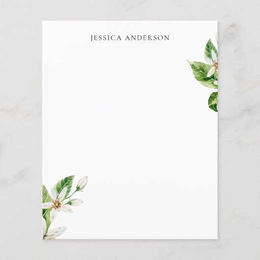 Tropische Blätter aus dem Mittelmeerraum (Vorderseite)