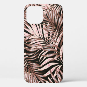 Tropische Blätter aus Palmen, Dschungel. Vintages Case-Mate iPhone Hülle