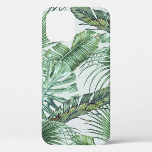 Tropische Blätter aus Palmen, Monstera, Bananenbla Case-Mate iPhone Hülle