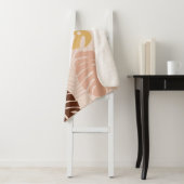 Tropische Blätter aus Palmen Sherpadecke (Beispiel)