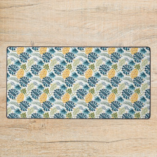 Tropische Blätter aus Palmenblättern Schreibtischunterlage