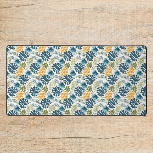 Tropische Blätter aus Palmenblättern Schreibtischunterlage