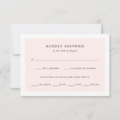 Tropische Blätter | Auswahl am UAWG: rot und grün RSVP Karte (Rückseite)