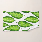 Tropische Blätter Badhandtuch Set (Handtuch)