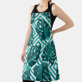 Tropische Blätter: Blumenmuster nahtlos. Schürze (InSitu)