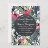 Tropische Blätter Brautparty Hochzeit Einladung (Vorderseite)