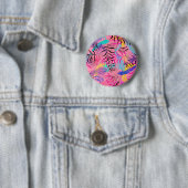 Tropische Blätter Button (Beispiel)