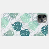 Tropische Blätter Case-Mate iPhone Hülle (Rückseite (Horizontal))