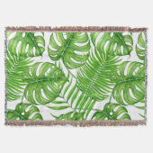 Tropische Blätter Decke (Vorderseite)
