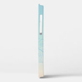 Tropische Blätter der Goldmedaille Case-Mate iPhone Hülle (Rückseite / Links)