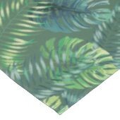 Tropische Blätter Design Tablecloth Tischdecke (Schrägansicht)
