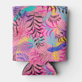 Tropische Blätter Dosenkühler (Vorderseite)