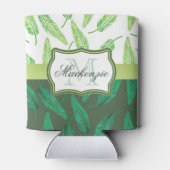 Tropische Blätter Dosenkühler (Rückseite)