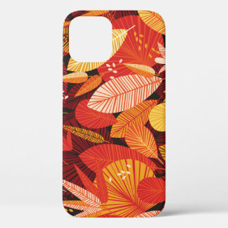 Tropische Blätter: farbenfrohe geometrische Foliag Case-Mate iPhone Hülle