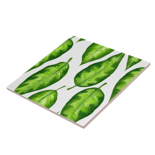 Tropische Blätter Fliese (Seite)