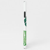 Tropische Blätter für Telefonfälle iPhone Hülle (Rechte Seite)