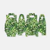 Tropische Blätter - Gefälligkeitsbox Geschenkschachtel (Ungefaltet)