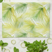 Tropische Blätter Geschirrtuch (Gefaltet)